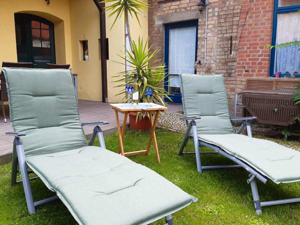 Appartement Weinquartier Wenzelsmauer à Naumbourg Extérieur photo